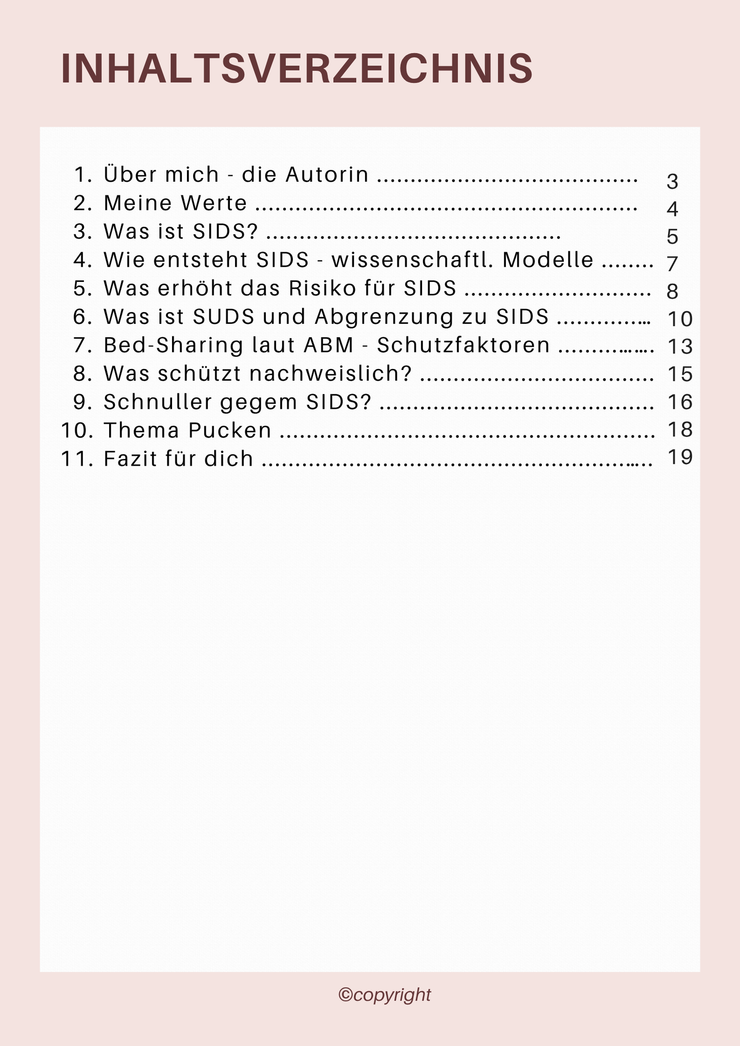 Guide „Sicherer Babyschlaf/SIDS“