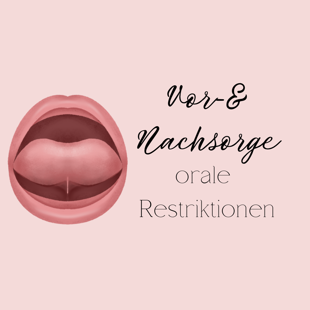 Vor- & Nachsorge: Frenotomie orale Restriktionen Säuglingen (6Wochen)