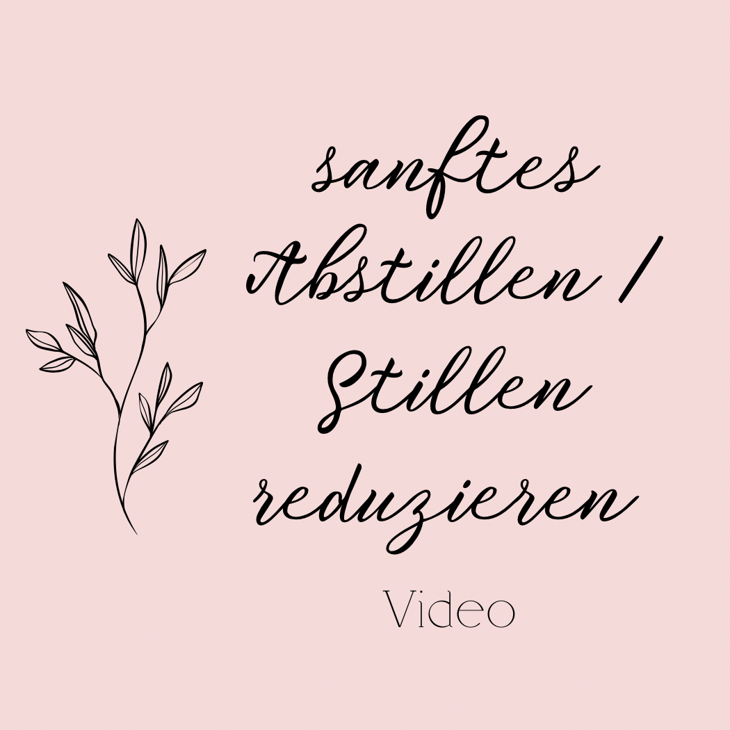 Sanftes Abstillen/ Stillen reduzieren - Video